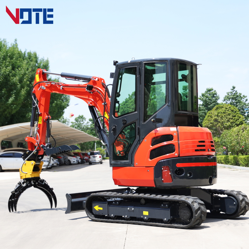 Mini Excavators 3.5ton with Thumb Bucket Euro5 CE Small Micro Digger 1 1.2 1.5 1.7 2 2.5 3 3.5 4 Ton Chinese Mini Excavator Mini Excavators 3.5ton with Thumb Bucket Euro5 CE Small Micro Digger 1 1.2 1.5 1.7 2 2.5 3 3.5 4 Ton Chinese Mini Excavator
