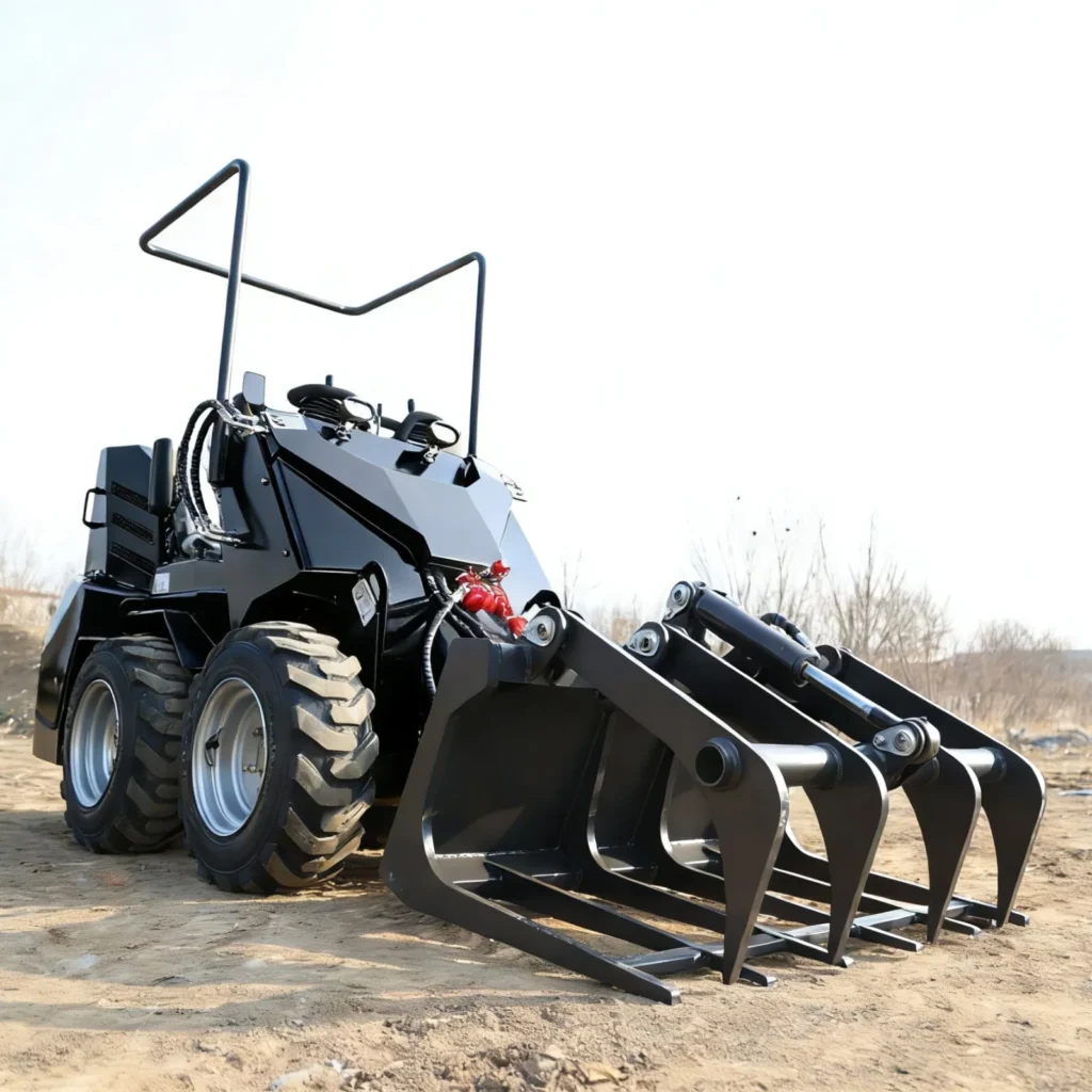 Mini Loader 4X4 Wheel Loader Yard Loader Skid Steer Loader CE/EPA/Euro 5 4X4 Diesel Front Loader
