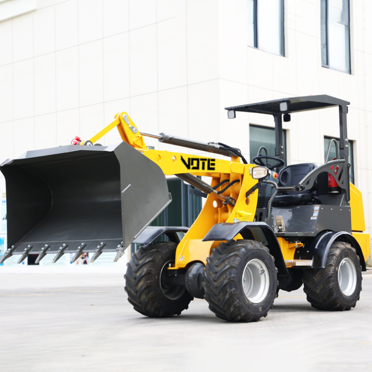 Mini Loader Front End 4X4 Tractor High-Efficiency Backhoe Wheel Farm Compact Heavy-Duty Loading Equipment Economical All-Terrain