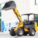 Mini Loader Front End 4X4 Tractor High-Efficiency Backhoe Wheel Farm Compact Heavy-Duty Loading Equipment Economical All-Terrain