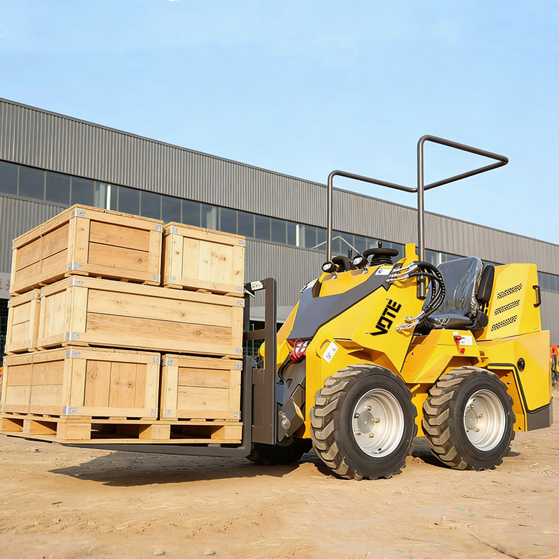 Mini Loader Mini Skid Steer Loader Yard Loader Wheel Loader CE/EPA/Euro Multifunctional Integrated Machine Loader Customized