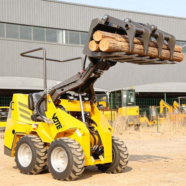 Mini Loader Mini Skid Steer Loader Yard Loader Wheel Loader CE/EPA/Euro Multifunctional Integrated Machine Loader Customized