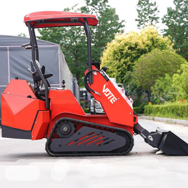 Mini Loader Tool Optional Crawler/Wheel Loader 24 HP Skid Steer Loader 0.15 M³ Mini Skid Steer Loader Europe Farm Customize