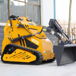 Mini Skid Steer Diesel Engine Crawler Skid Steer Loader Compact Hydraulic Loader with Attachments Front End Loader for Sale