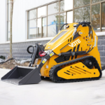 Mini Skid Steer Diesel Engine Crawler Skid Steer Loader Compact Hydraulic Loader with Attachments Front End Loader for Sale