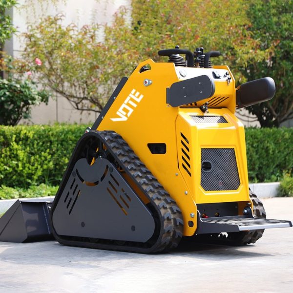 Mini Skid Steer Loader, Briggs & Stratton 23 HP Engine - Great for Versatile Small Construction and Landscaping