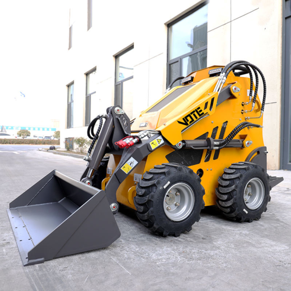 Mini Skid Steer Loader EPA Engine Mini Loader One Year Aftersales Service Riding Mini Wheel Loader