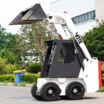 Mini Skid Steer Loader with Bucket and Attachments on Sale