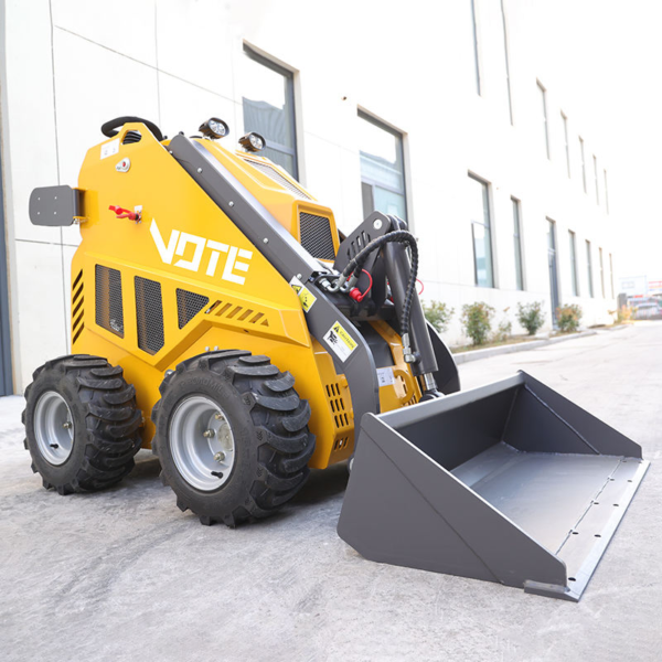 Mini Skid Steer Loader with Forest Mulcher 500kg Track Crawler Skid Steer Loader for Sale Fast Delivery