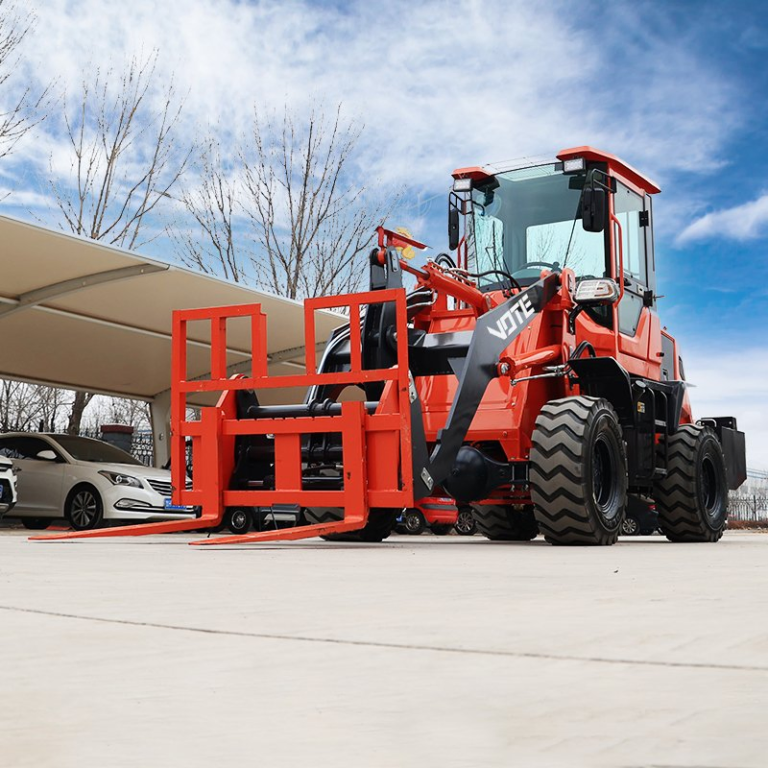 Mini Small Front End Loader 800kg 1ton 1.5ton 1.8 Ton 2ton Compact Wheel Loader with Cab