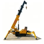 Mini Spider Crane Crawler 3ton 5ton 8ton Foldable Outriggers Compact Design Narrow Access CE/EPA Certified