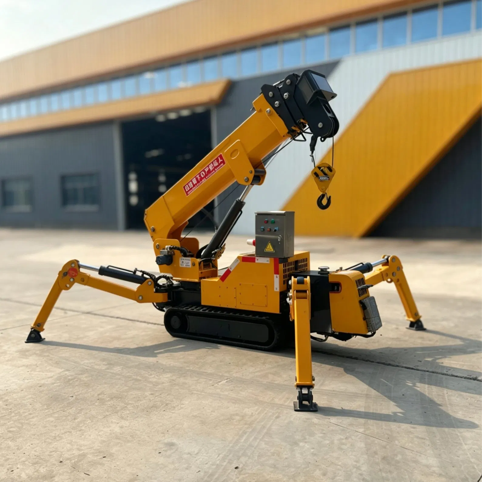 Mini Spider Crane Crawler 3ton 5ton 8ton Foldable Outriggers Compact Design Narrow Access CE/EPA Certified Mini Spider Crane Crawler 3ton 5ton 8ton Foldable Outriggers Compact Design Narrow Access CE/EPA Certified
