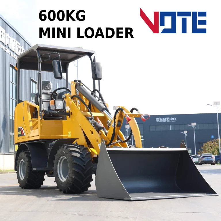 Mini Wheel Loader Diesel Engine Euro 5 Standard CE Vote Vtz-600