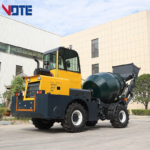 Mixed Concrete Chute Unloading Self Loading Concrete Mixer Car with Auto Weighing Hopper