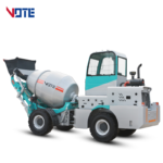 Mobile Portable Self Loading Mini Concrete Truck Mixer