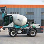 Mobile Self Loading Concrete Mixer Truck 2cbm Cement Mixer with Low Price
