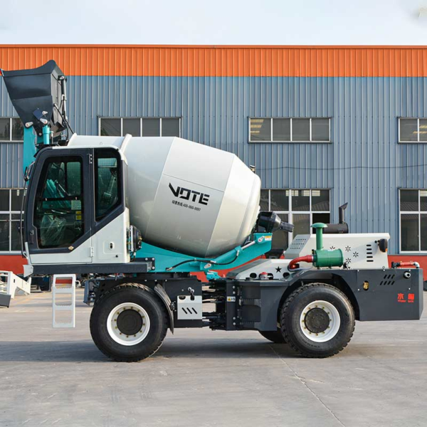 Mobile Self Loading Concrete Mixer Truck 2cbm Cement Mixer with Low Price