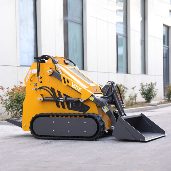 Multifunction Compact Front Mini Skid Loader Diesel Steering with Wheels 2 Ton Hydraulic Skid Steer Front End Loader