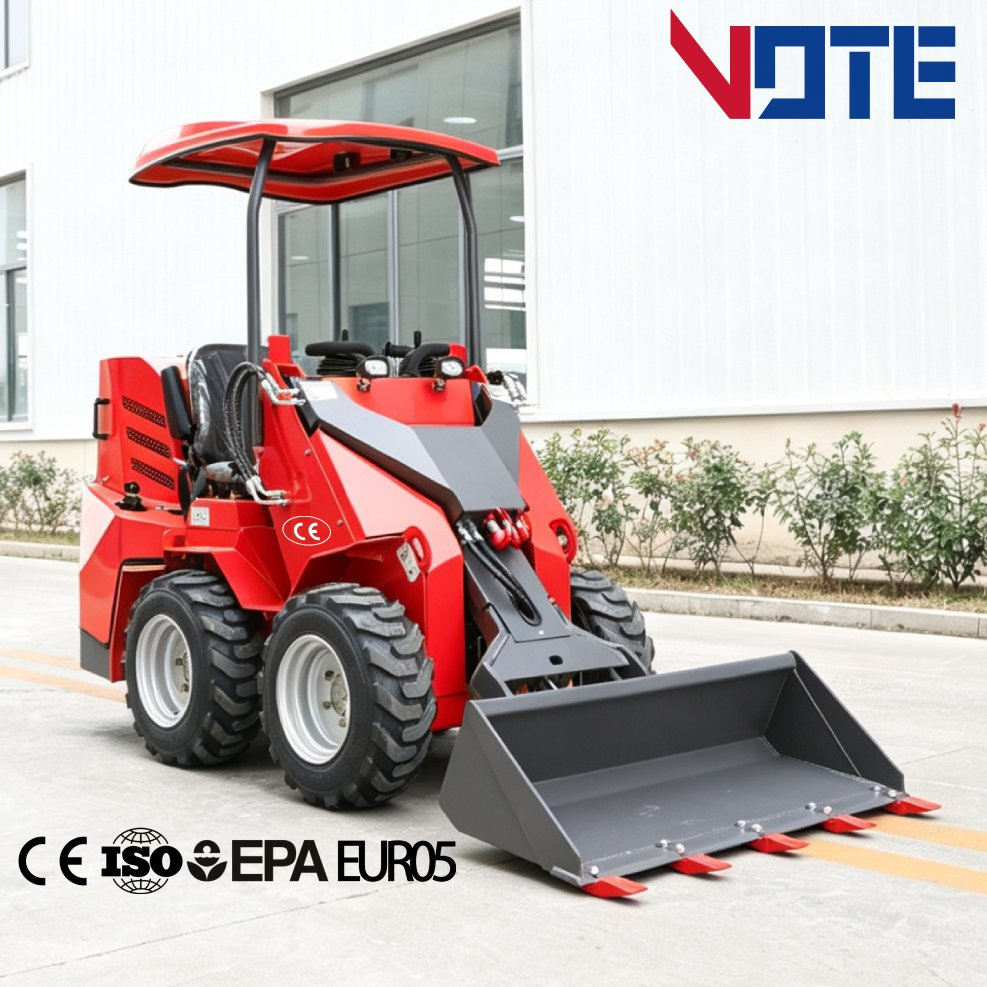Multifunction Skid Steer Loader CE Certified for Municipalities&Buildings&Farms Factory Customization