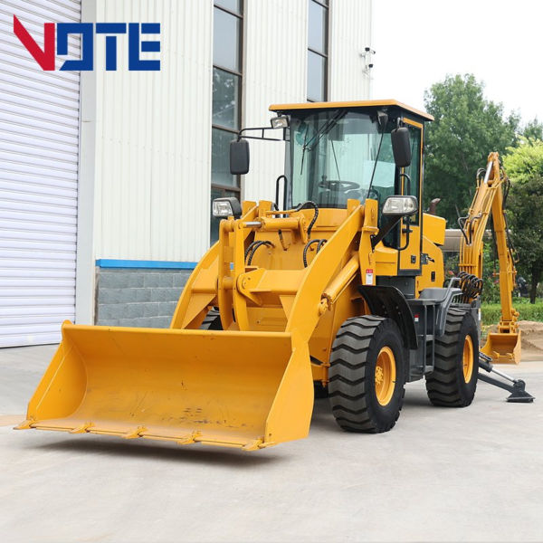 Multifunctional Backhoe Loader with Price Earth-Moving Machinery Small Wheel Excavator Loader Fast Delivery Front End Loader