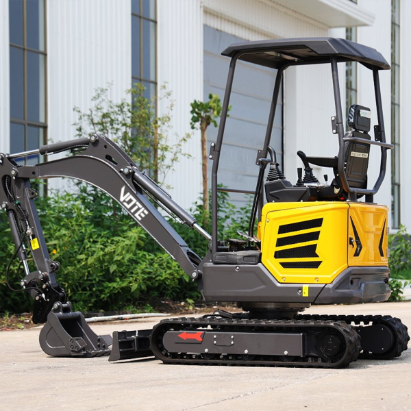 Multifunctional Chinese Crawler 1.8ton Small Digger Hydraulic Agricultural Digger 2ton Mini Excavator with Cab Customized