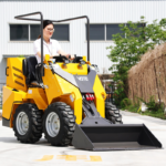 Multifunctional Mini Skid Steer Loader Agriculture Construction Mini Skid Steer Loader CE EPA Engine Diesel Wheel Mini Loaders