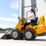 Multifunctional Mini Skid Steer Loader Agriculture Construction Mini Skid Steer Loader CE EPA Engine Diesel Wheel Mini Loaders