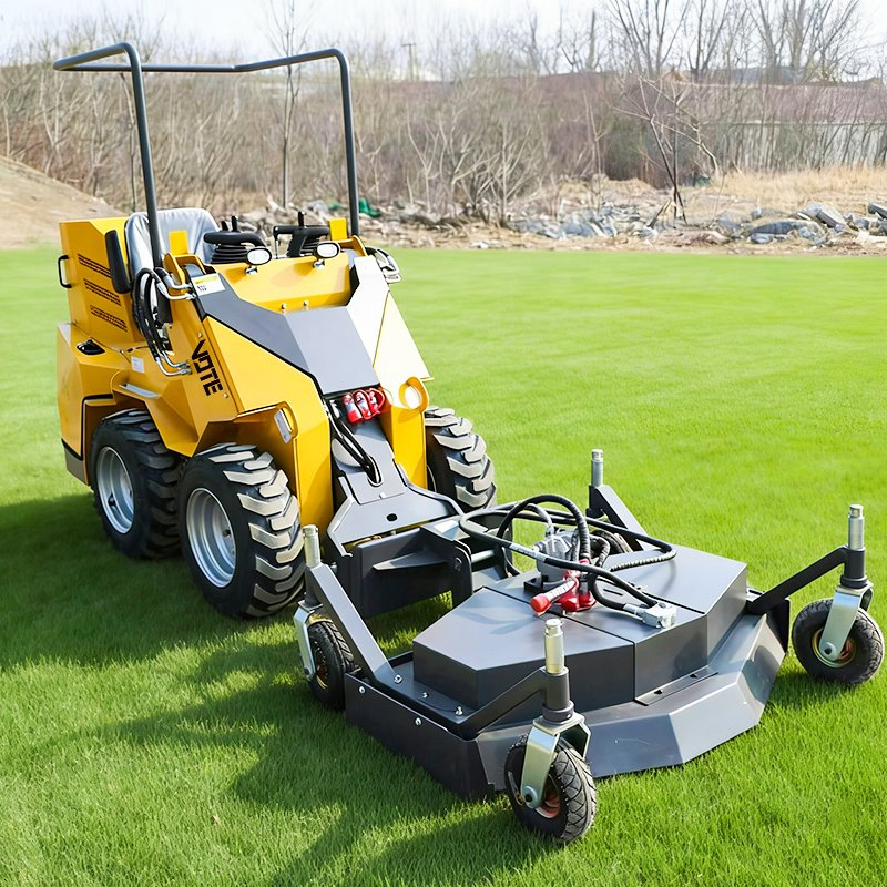 Multifunctional Skid Steer Loader 4X4 Hydraulic Mini Loader Indoor and Outdoor Farm Handling Machine Skid Steer Loader CE