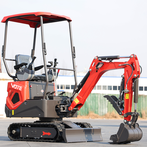New 1 Ton Crawler Mini Excavator Farm Use Small Digger Machine Engine Hydraulic Compact Mini Excavators 2 Ton 3.5 Ton