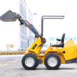 New 25HP Cheap Mini Track Skid Steer Loader with Diesel Engine Auger