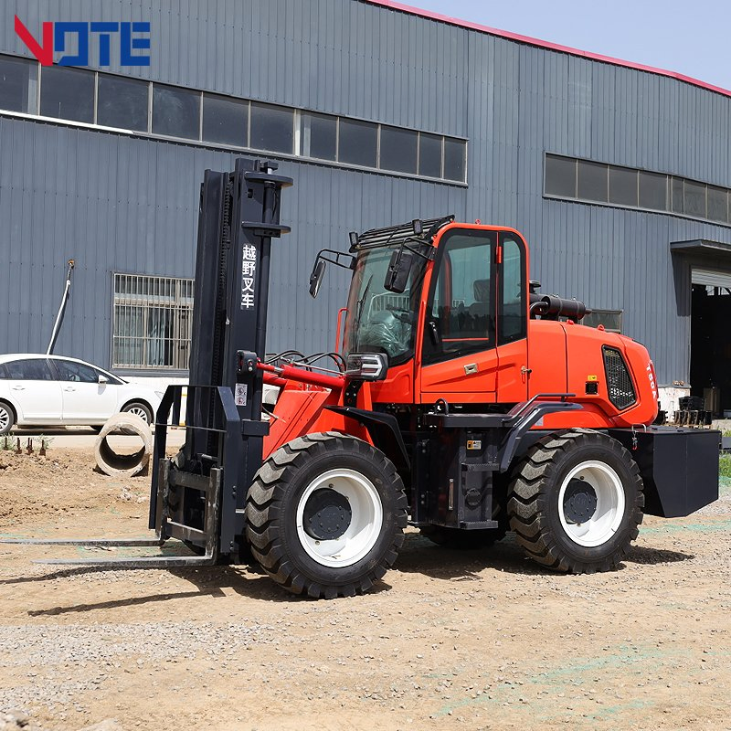 New Forklifts Construction Machinery 3.5 Ton 3m Rough Terrain Forklifts Multifunctional 4WD off Road Diesel Forklift for Sale New Forklifts Construction Machinery 3.5 Ton 3m Rough Terrain Forklifts Multifunctional 4WD off Road Diesel Forklift for Sale