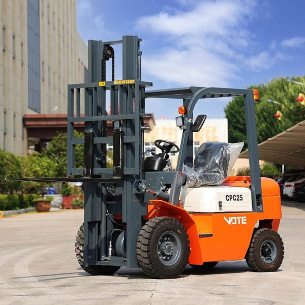 Outdoor Rough Terrain Forklift 4X4 4 Wd 3.5 Ton off Road Forklift 5 Ton Diesel Forklift for Sale