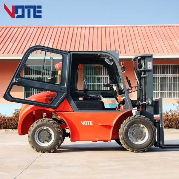 Professional 3ton Rough Terrain Forklift 4X4 All off Road Forklift Truck