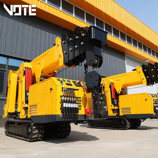 Reasonable Structure 8t Truck with Self-Propelled Driven by Spider Crane Hydraulic Motor Spider Crane for Sale