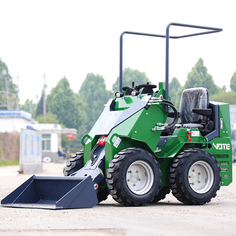 Recruit Agent Skid Steer 500kg Multifunctional Minicargador Front End Loader EPA Diesel Engine Mini Skid Steer Loader