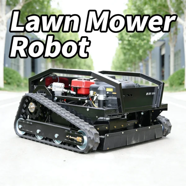 Remote Control Lawn Mower Self-Propelled Slope Mowing Commercial / Residential Lawn Maintenance / Grass Trimming CE Certified