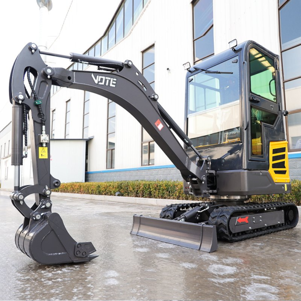 Road Construction Mini Excavator 2 Ton Hydraulic Crawler Small Bagger Micro Digger Multifunctional Mini Excavator for Sale