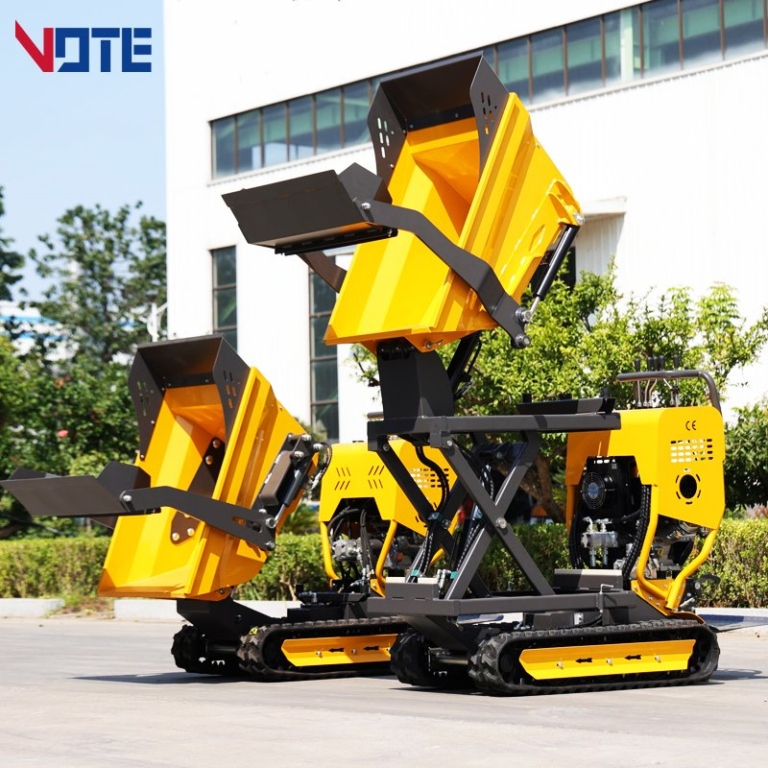 Self Load Track Dumper 1ton 500kg Woodland Garden Loader Mini Track Crawler Dumper in Malaysia