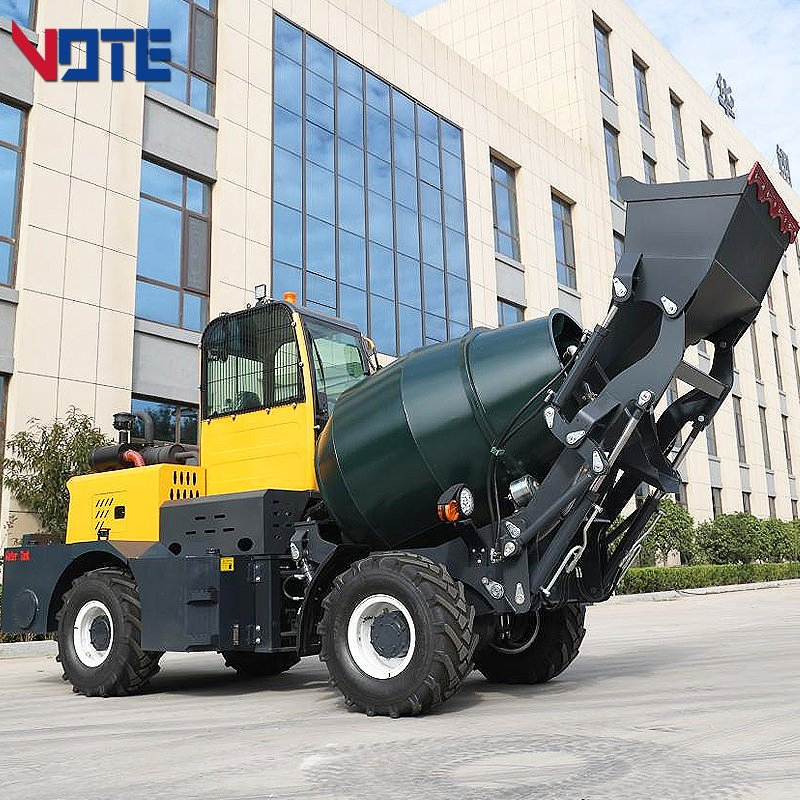 Self Loading Cement Mixer Machine Automatic Water Mixer Truck 1.8 to 6.5 Cubic Meters Price