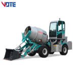 Self Loading Concrete Mixer Truck Cement Mixer Pump