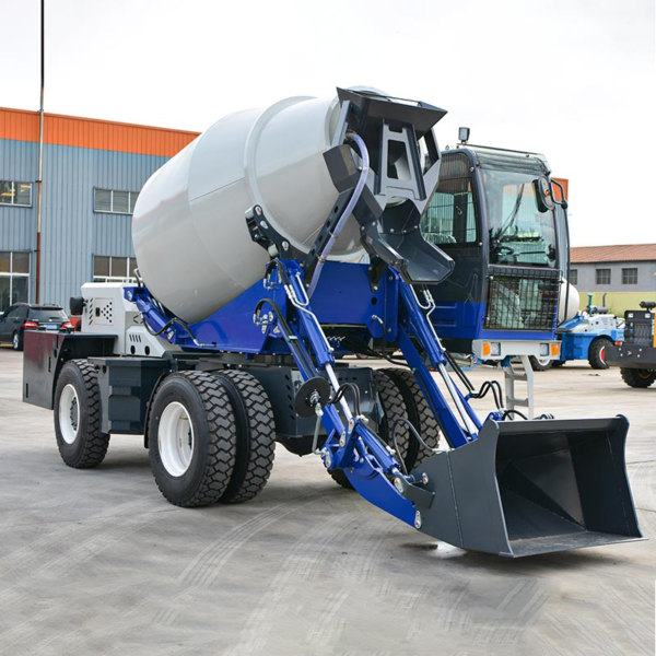 Self Loading Concrete Truck Mixer with Concrete Mixer Prices for Sale Self-Loading Concrete Mixer Truck Manufacturer
