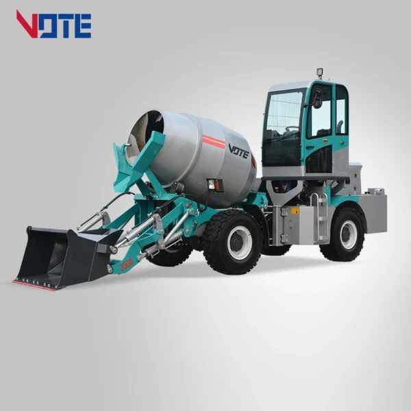 Self-Loading Special Purpose Concrete Mixer Transporting Cement Mixer Truck 3.5m3 Mixer for Sale