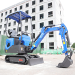 Shandong Low Price1 Ton Mini Excavator Earth-Moving Machinery Mini Digger New Construction Machinery Small Excavator