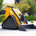 Skid Steer Crawler Loader Track Mini Dumper Skid Steer Loader with 4 in 1 Bucket