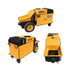 Small Construction Portable Diesel Engine Mini Concrete Pump