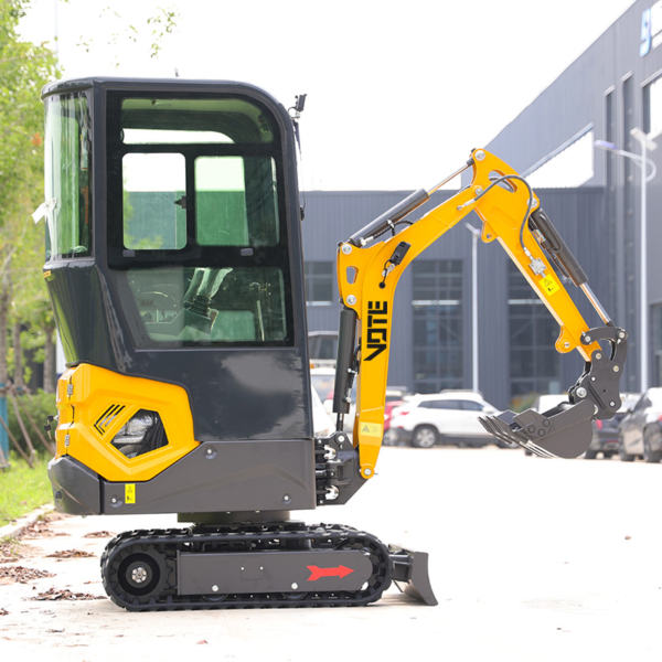Small Crawler Excavator 1.2 Ton Machine High Efficiency EPA Euro 5 Engine Mini Digger Multifunctional Mini Excavators