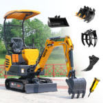 Small Excavator Household Custom 1 Ton 2 Tons of Soil Excavation Agricultural Micro-Engineering Mini Excavation