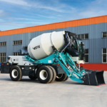 Small Self Loading Concrete Mixers Cement Mixer Prices Concrete Machine Mobile Concrete Batching Mixer for Sale