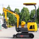 Smallest Excavator Agriculture Machinery Mini Excavator Towable Backhoe Price