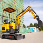 Smallest Excavator Agriculture Machinery Mini Excavator Towable Backhoe Price